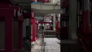 Automatic Telescopic Arm Reclaimer Machine Industrial Robot Used for Wet Automatic Production Line Of Cement Imitation Stone.