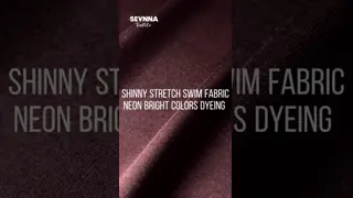 Stretch Lycra Fabric with 85% Recycled Polyester, UV Protection, and Moisture Wicking for Activewear and Swimwear