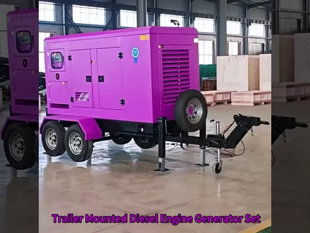 Diesel Portable Denerator Emergency Diesel Generator Waterproof Housing Diesel Engine Generator Set