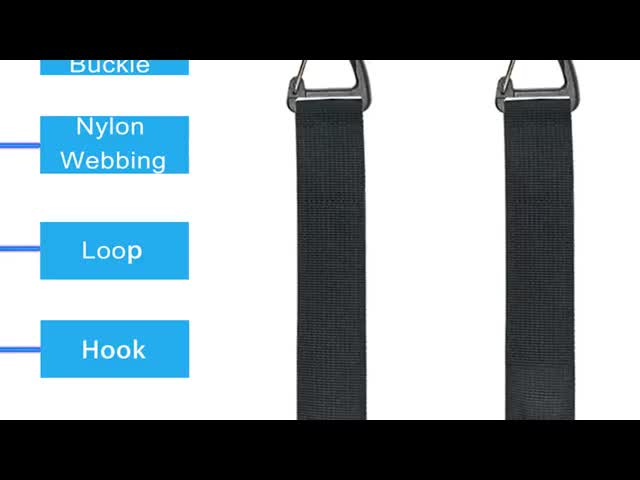 50mm Width Heavy-Duty Nylon Elastic Hook and Loop Strap 20 Yards/Roll for Cable Management