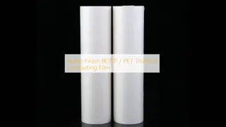 Matte afwerking BOPP/PET thermische lamineerfilm
