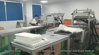 pleated air filter manufacturing process 