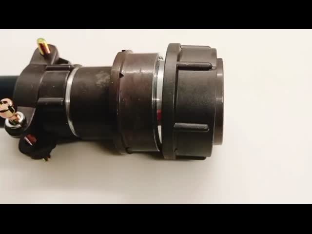 24-Pin Threaded Locking Vibration Resistant Female Socket Circular Connector 2PM27K24QB2