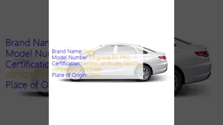 Geely Emgrand EV Pro 430KM Range Used Taxi EV