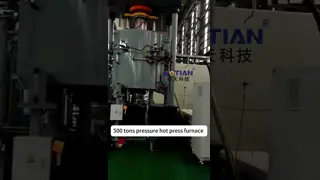 SIC Powder Sintering Hot Press Furnace 2300c High Vacuum Heat Treatment