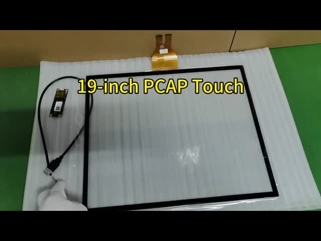 5:4 Ratio 19 Inch Capacitive Multi Touch PCAP Screen With 1280 X 1024 Resolution
