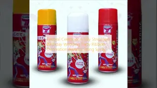 Festival Celebration Silly Streamers Birthday Wedding Party Ribbon Decoration Aerosol String Spray