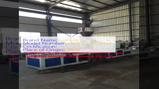 WPC PE PP Plastic Decking PVC Profile Extrusion Machine Production Line