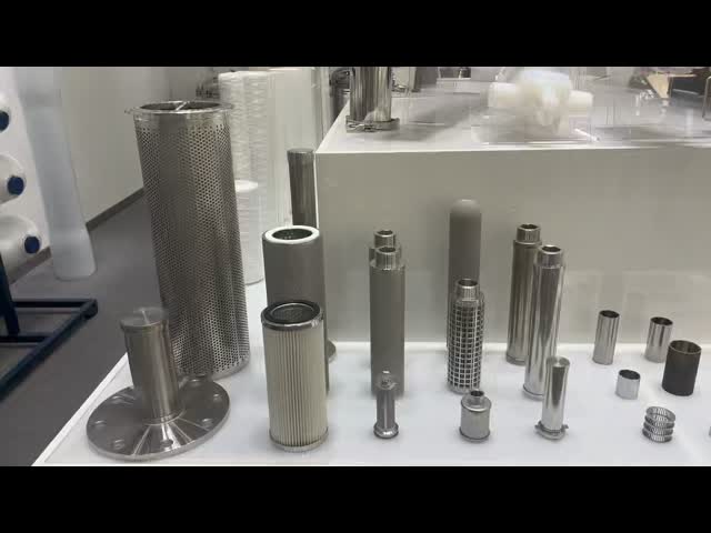10'' Metal Wedge Wire Filter Cartridge - PHSV Series with High Mechanical Strength, Uniform Aperture, and Corrosion Resistance