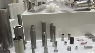 10'' Metal Wedge Wire Filter Cartridge - PHSV Series with High Mechanical Strength, Uniform Aperture, and Corrosion Resistance