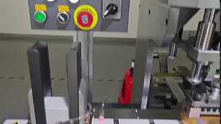 Bank Card Hot Foil Stamping Machine YHS-2 Dual Station  with Anti-Fake Hologram Panel