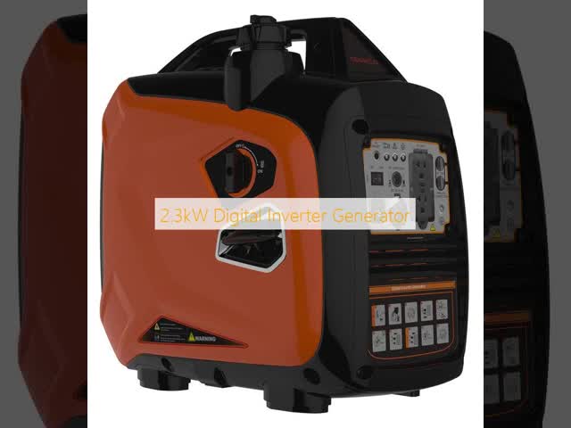 2.3kW Max Power Digital Inverter Generator with 4L Fuel Tank and Silent Design for Quiet Operation