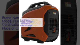 2.3kW Max Power Digital Inverter Generator with 4L Fuel Tank and Silent Design for Quiet Operation