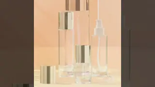 Leak-proof Customizable Glass Toner Bottle for Eco-friendly Skincare Packaging
