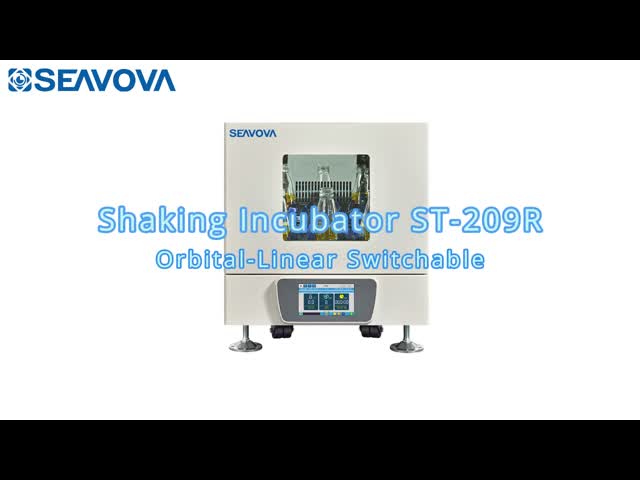 2000mlx4 Incubator Shaker Refrigerated 25mm Orbital Shaker For Incubator