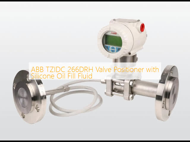 ABB TZIDC 266DRH Valve Positioner with Silicone Oil Fill Fluid