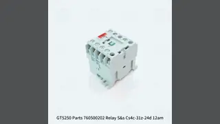 GT5250 Parts 760500202 Relay S&s Cs4c-31z-24d 12am