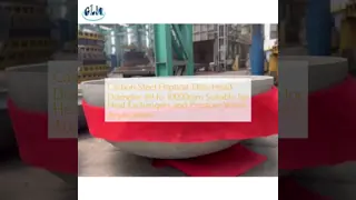 cabeça elíptica para recipientes a pressão