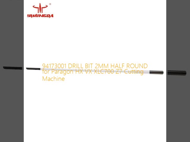 94173001 DRILL BIT 2MM HALF ROUND for Paragon HX VX XLC700 Z7 Cutting Machine