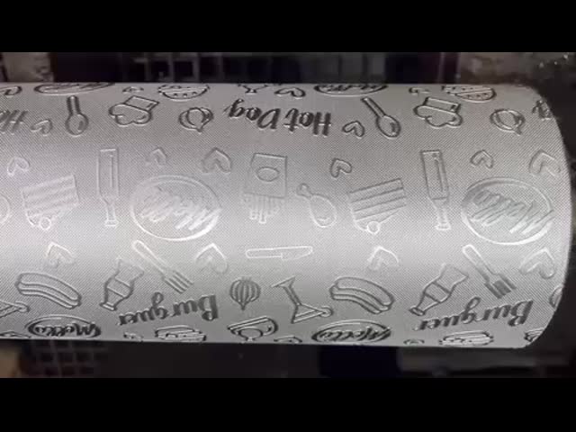 Aluminum Foil Paper Embossing Roller Water Cooling Type