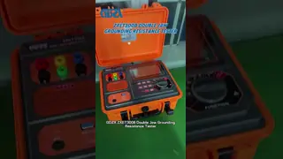 ZXET3008 Ground Resistance Tester: 0.001Ω Resolution, DC 7.4V Power Supply