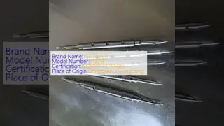 420j2 Stainless Steel Long Axis Side Hole Thread Cnc Milling Spare Parts