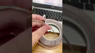 0.05-0.18MM Thick Black Backed Copper Foil Tape For Stained Glass Welding