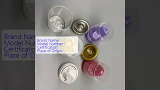 Inverted Aluminum Aerosol Valve for Hair Mousse Salon-Grade Formula Compatible