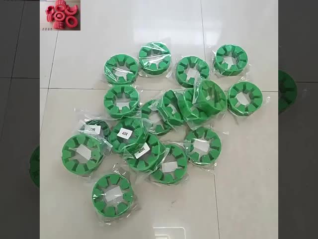 High Tensile Strength Green Polyurethane Falk Coupling 10R-80R with 97 Shore A Hardness