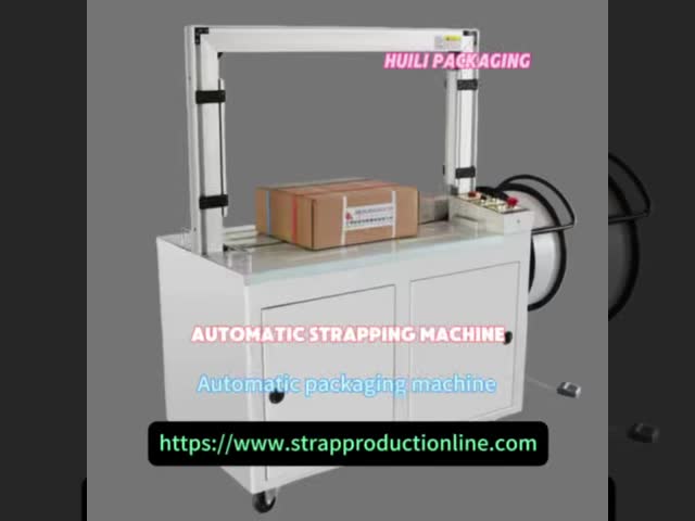 PP PET strapping machine automatic strapping machine with a speed of 1.5 seconds per strap