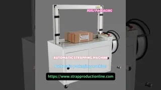 PP PET strapping machine automatic strapping machine with a speed of 1.5 seconds per strap