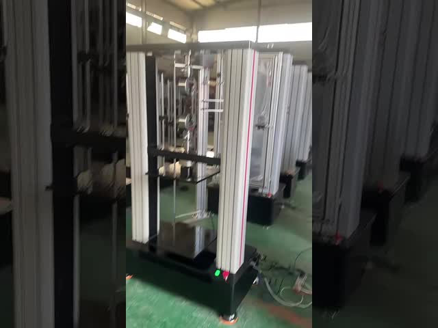 Electronic Universal Testing Machine Featuring Closed Loop Control System and Computerized Data Processing for Material Testing