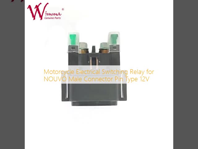 Motorcycle Electrical Switching Relay for NOUVO Male Connector Pin Type 12V