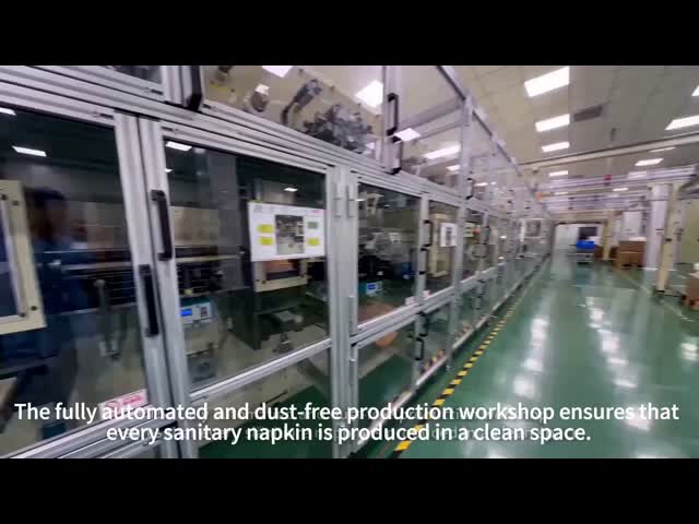 Dust Free Sanitary Napkin Production