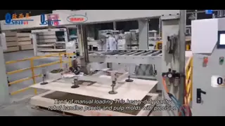 Heavy-Duty Gantry Robot for Panel & Pulp Molding Handling | High-Payload Loading/Unloading Automation