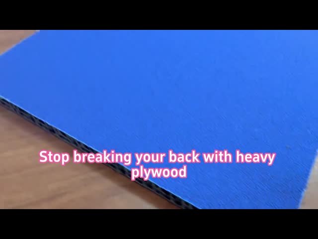 Lightweight PP Honeycomb Board Strong Durable