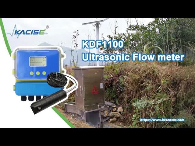 Ultrasonic Flow Meter With POM Sensor IP68 Protection Level Flow Resolution 0.0001L/s