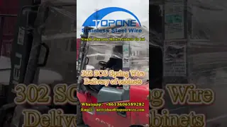 2.6mm 302 SCO Soap-coated/ Bright Stainless Steel Spring Wire