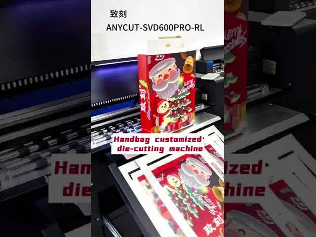 Rotary wheel creasing die cutting plotter SVD600PRO_RL 3000g pressure double head