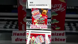 Rotary wheel creasing die cutting plotter SVD600PRO_RL 3000g pressure double head