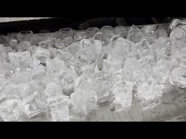 Commercial Gourmet Ice Machine Large Capacity Gourmet Ice Maker offering ice production with minimal maintenance ideal for restaurants hotels bars and catering businesses