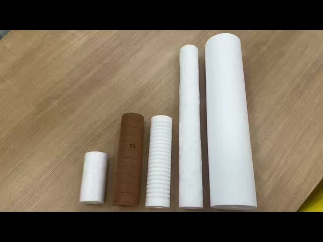 20 Inch Melt Blown Filter Cartridge with Graded Pore Density 100% Pure Polypropylene for High Dirt Holding Capacity