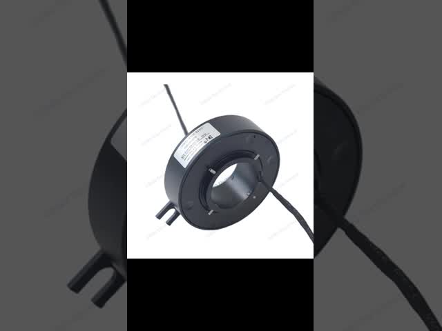Signal Pancake Slip Ring with Through Hole 45mm and Optional Thickness