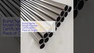 Super Duplex 2205 2507 Seamless Pipe Cold Rolled 1/4