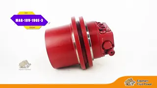 OEM ποιότητα KYB MAG-18V-190E-3 χυτοσιδή υδραυλική τελική κίνηση κινητήρα με 100% ανταλλαγή και 12 μηνών εγγύηση