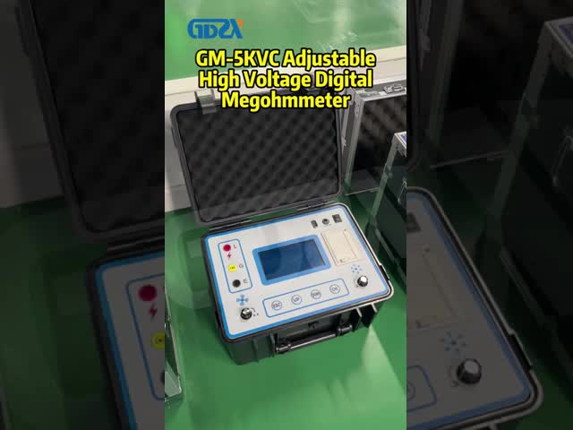 Factory Direct Sale High accuracy GM-5kV High Voltage Digital Megohmmeter Insulation resistance tester