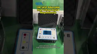 Factory Direct Sale High accuracy GM-5kV High Voltage Digital Megohmmeter Insulation resistance tester