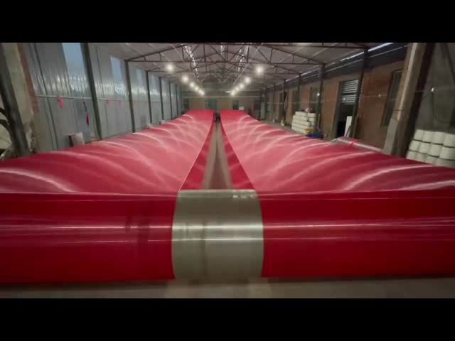 Polyester Wire Mesh Belt Plain Square Hole Open Dryer Mesh Conveyor Belt for Paper Mills