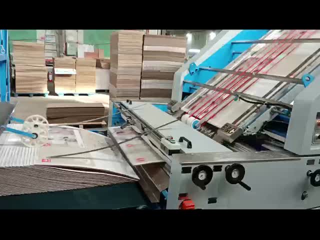 High Speed Sheet To Sheet 5ply Laminating Machine With Servo Control For Lamination Of Corrugated Paper