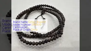 100% Natural Agarwood Bracelet with Adjustable Size and Distinct Fragrance for Spiritual Well-being
